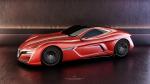 Alfa Romeo 12C GTS concept by Ugur Sahin 2012 года